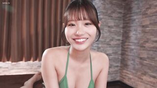 HMN-782 [中文字幕] 绝品比基尼美乳紧贴肉体，媚药深吻诱你狂！体液溢满全身酥麻，肉棒硬挺欲融化，内射按摩享尽欢！- 铃之家铃