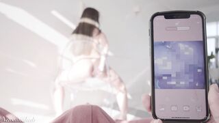 射精后进入她体内：摄像头下真实的内射和肛门