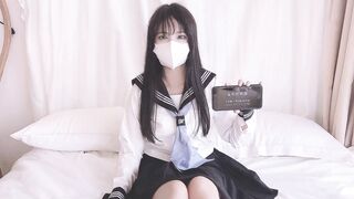 QQOG-004 套路jk亲妹妹上床