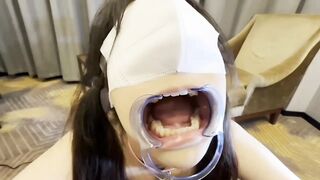 【沉浸式sm】_琪琪被无情调教_鞭打滴蜡炮机抽插_精液强制射满嘴巴